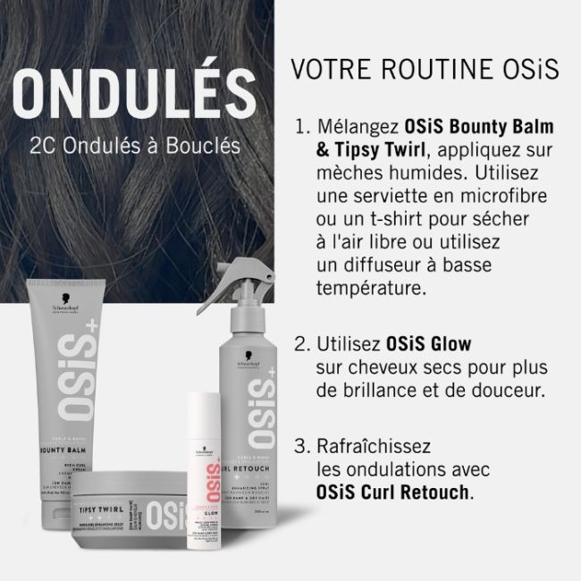 Mousse Définition Boucles Curl Soufflé OSIS+ Schwarzkopf 200ml