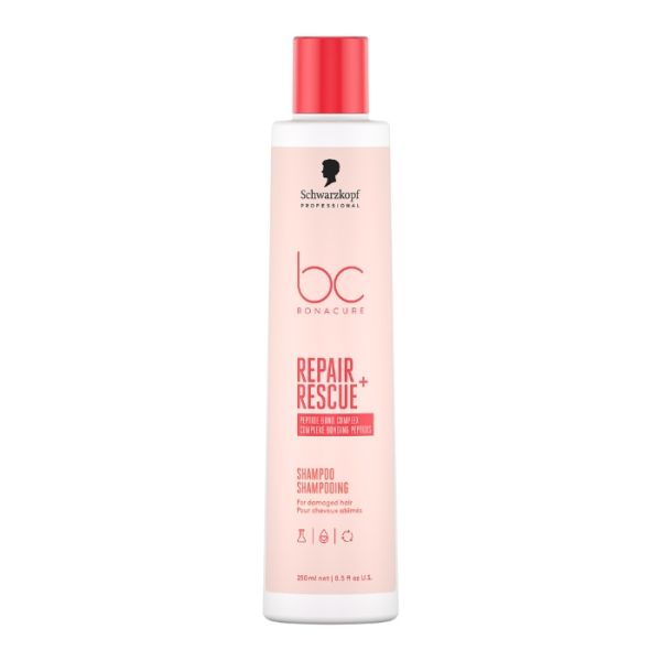 Shampooing pour cheveux abimés Bonacure Repair Rescue Schwarzkopf 250ml