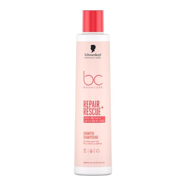 Shampooing pour cheveux abimés Bonacure Repair Rescue Schwarzkopf 250ml