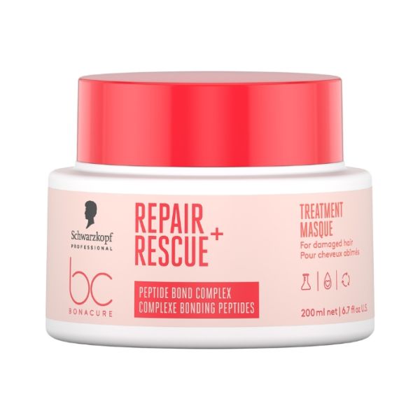 Masque cheveux abimés Bonacure Repair Rescue Schwarzkopf 200ml
