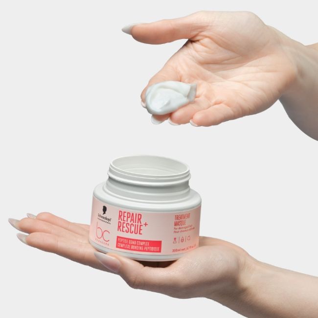 Masque cheveux abimés Bonacure Repair Rescue Schwarzkopf 500ml