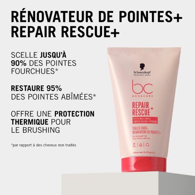 Soin pointes abimées Bonacure Repair Rescue Schwarzkopf 100ml