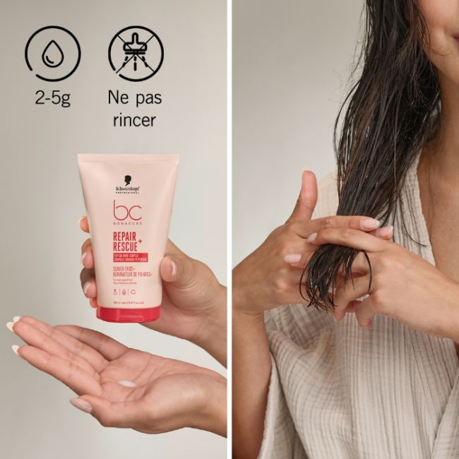 Soin pointes abimées Bonacure Repair Rescue Schwarzkopf 100ml