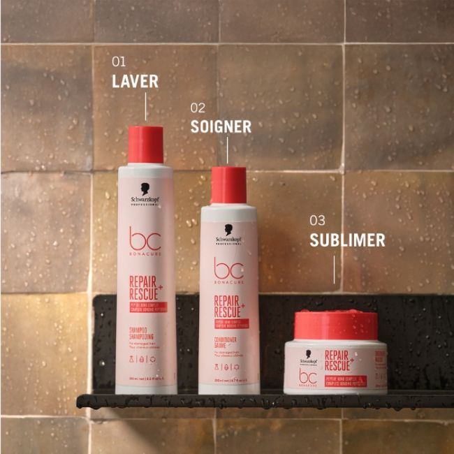 Baume réparateur cheveux Bonacure Repair Rescue Schwarzkopf 200ml