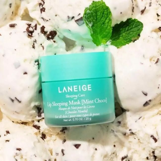 Masque de nuit pour les lèvres Lip Sleeping Mask Mint Choco Laneige
