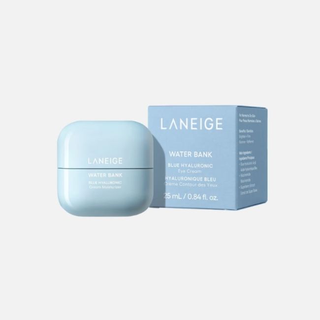 Crema para el contorno de ojos Water Bank Blue Hyaluronic Eye Cream Laneige 25ml