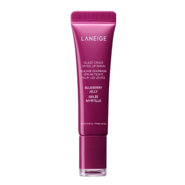 Sérum Teinté pour les Lèvres Glaze Craze Tinted Lip Serum Blueberry Jelly Laneige