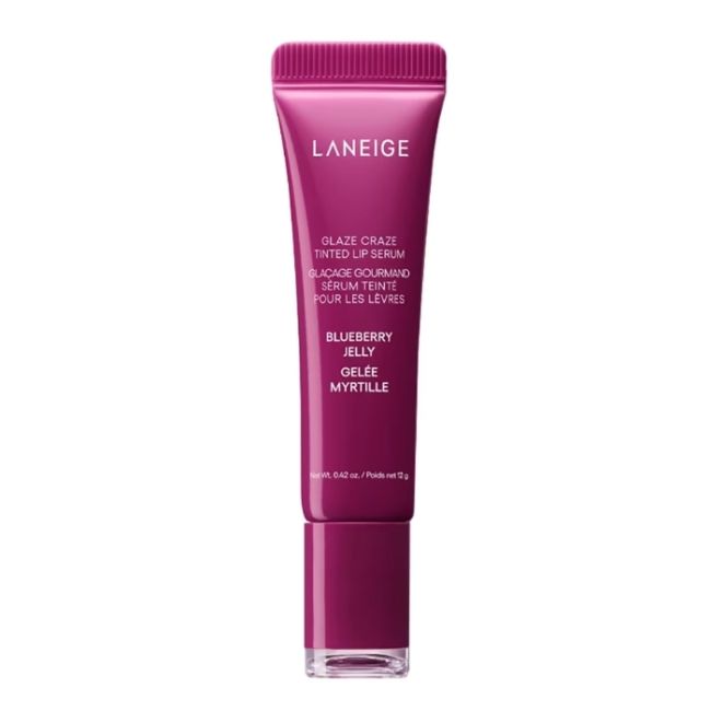 Sérum Teinté pour les Lèvres Glaze Craze Tinted Lip Serum Blueberry Jelly Laneige