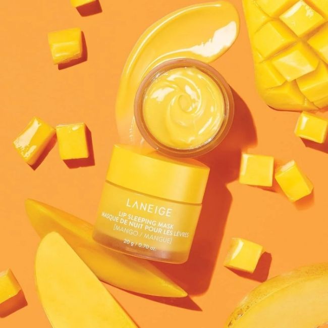 Maschera notturna per le labbra Lip Sleeping Mask Mango Laneige