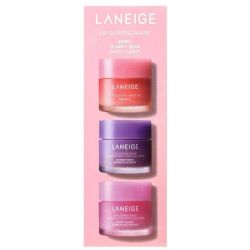 Trio masques de nuit pour les lèvres Berry, Gummy Bear, Sweet Candy Laneige