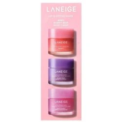 Trio masques de nuit pour les lèvres Berry, Gummy Bear, Sweet Candy Laneige