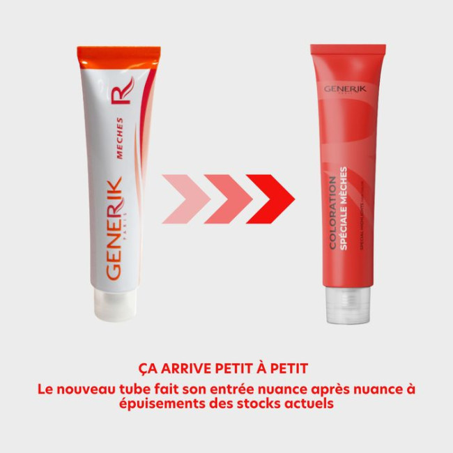 Mèches Cuivrées Générik 60ml - Couleur Chaude & Éclatante