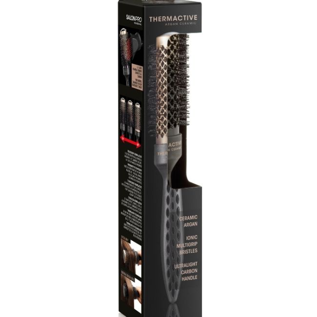 Brosse Thermique 32mm Heat Active Carbon Argan SALONXPRO