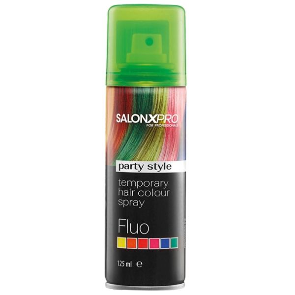 Spray couleur Fluo Green Hair Color Spray SALONXPRO