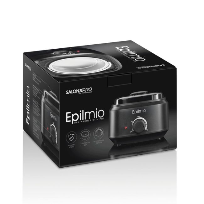 Chauffe-Cire Avec Bol Epilmio Black SALONXPRO
