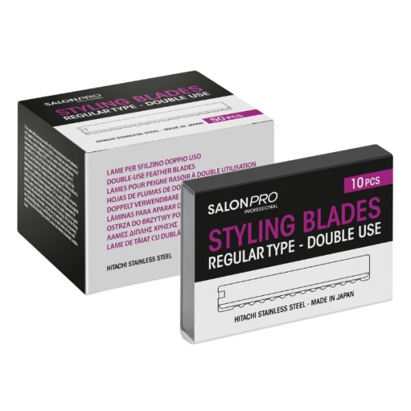 Lames Pour Peigne Rasoir À Double Utilisation Styling Blade Double x50 SALONXPRO