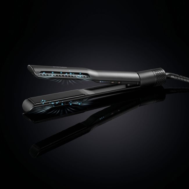 Lisseur boucleur à flux d’air basse température Ionic AirFlow Styler Sthauer