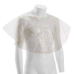 Capes transparentes jetables 100% LDPE 50 pcs SALONXPRO
