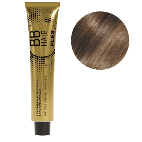 Générik Coloration d'oxydation BBHair Plex sans ammoniaque 6.82 Taupe 100ML