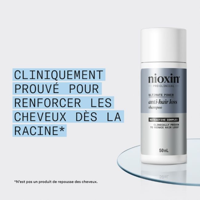 Shampooing réduction chute Nioxin 50ml