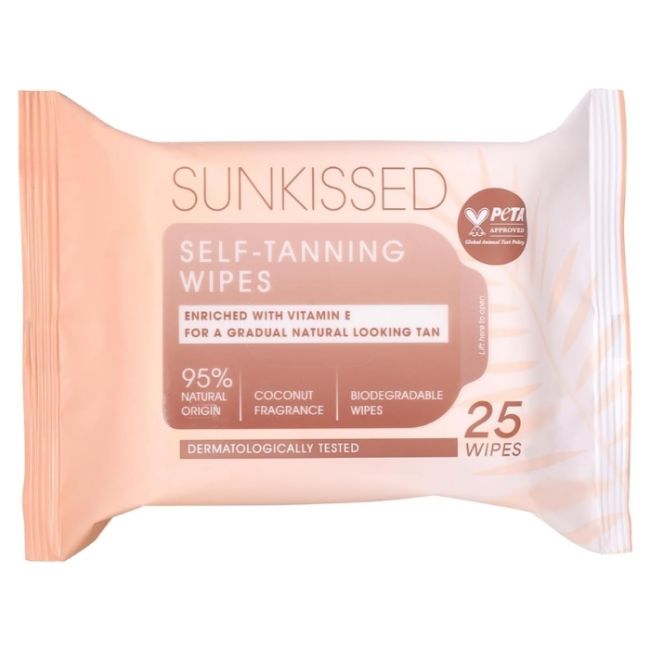Lingettes Autobronzante Sunkissed