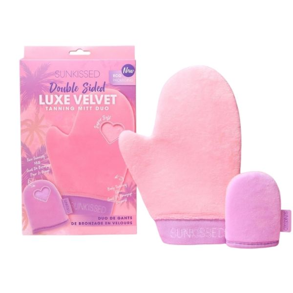 Duo Gant de Bronzage Double Face Velours Sunkissed