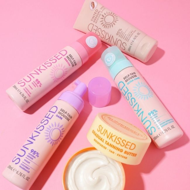 Lingettes Autobronzante Sunkissed