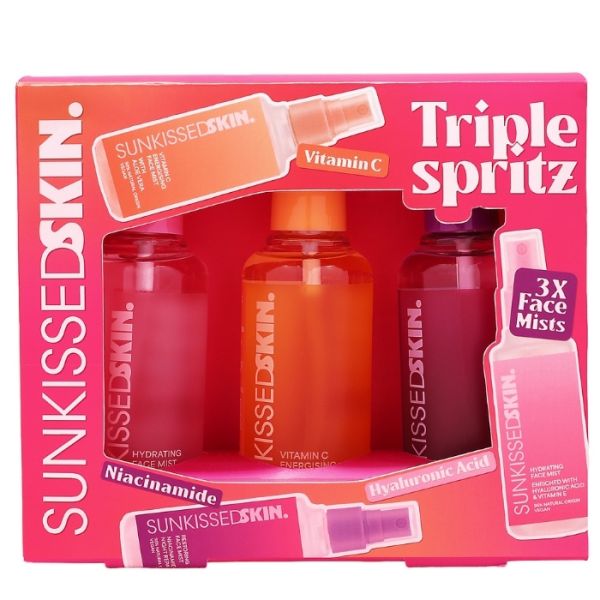 Coffret Cadeau 3 Brumes Visage Sunkissed