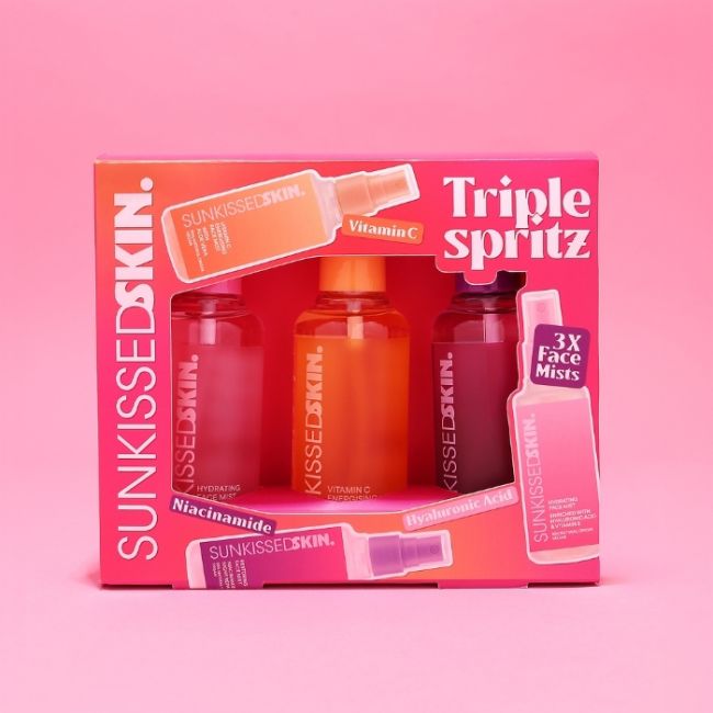 Coffret Cadeau 3 Brumes Visage Sunkissed