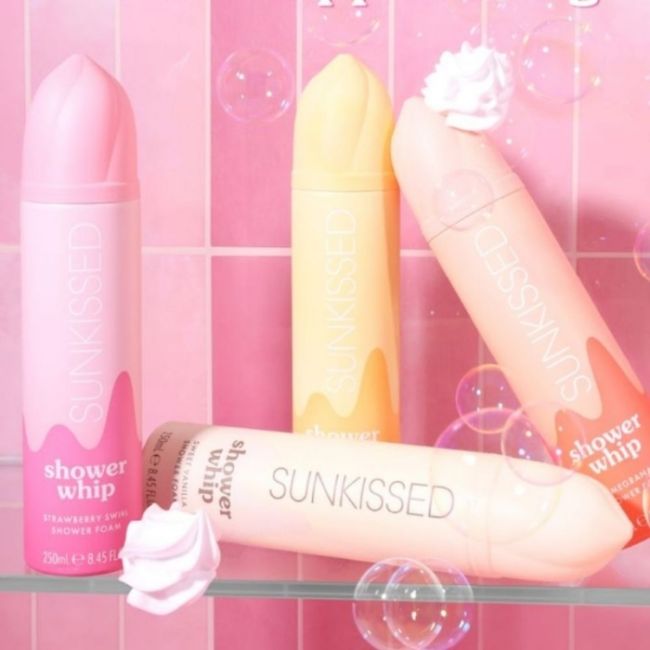 Mousse de Douche Fouettée Sweet Vanilla Sunkissed