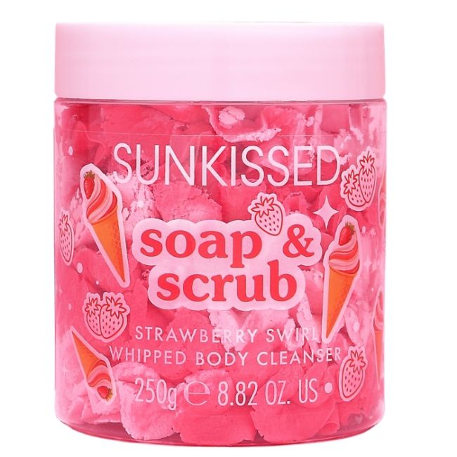 Gommage Soap & Scrub Strawberry Swirl Sunkissed