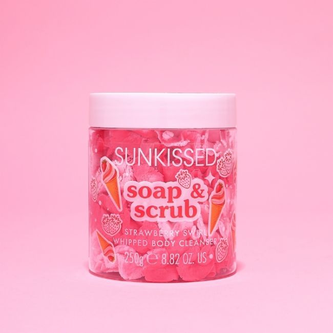 Gommage Soap & Scrub Strawberry Swirl Sunkissed