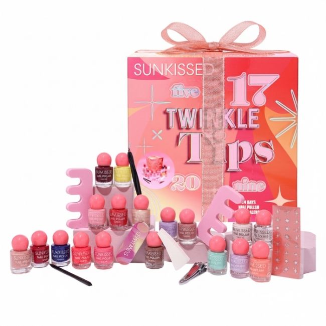 Calendrier de l'Avent Vernis Twinkle Tips Sunkissed