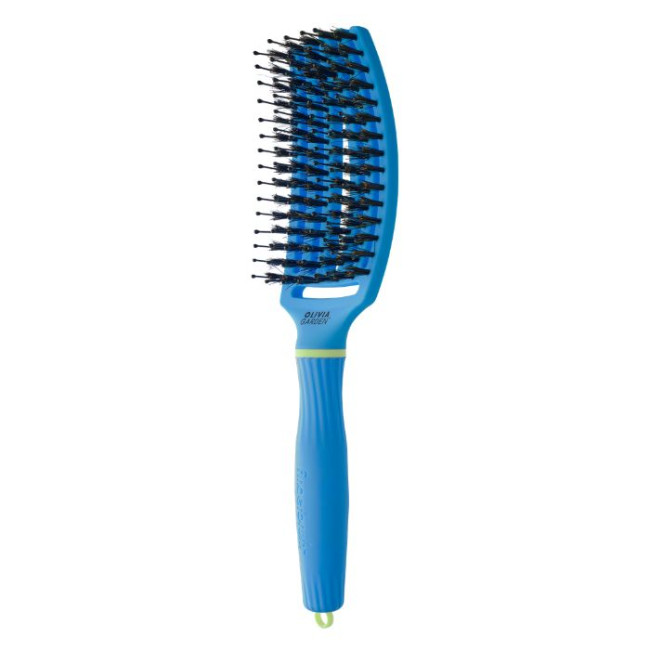 Brosse Fingerbrush Snuggle Turbo Blue Child Olivia Garden – Édition limitée