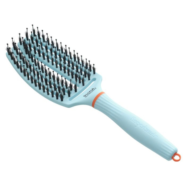 Brosse Fingerbrush Snuggle Bubble Blue Child Olivia Garden – Édition limitée