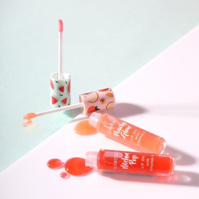 Huile à Lèvres Peachy Glow Sunkissed