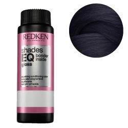 Coloration ton sur ton sans ammoniaque Shades EQ gloss Bonder Inside 01B Onyx Redken 60ml