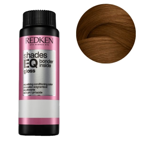 Coloration ton sur ton sans ammoniaque Shades EQ gloss Bonder Inside 04WG Sun Tea Redken 60ml