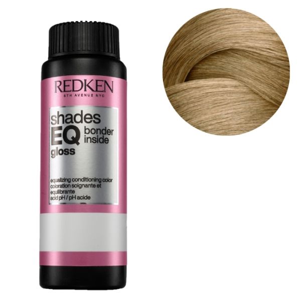 Coloration ton sur ton sans ammoniaque Shades EQ gloss Bonder Inside 09NA Mist Redken 60ml