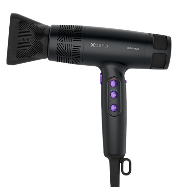 Sèche-cheveux Gamma+ Xceed noir Gammapiu
