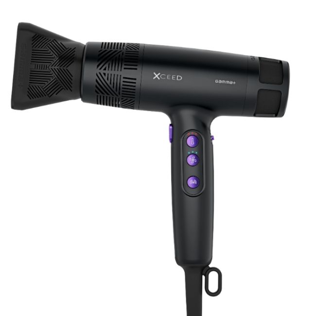 Sèche-cheveux Gamma+ Xceed noir Gammapiu