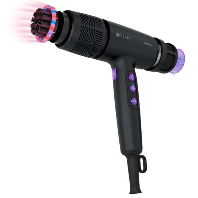 Sèche-cheveux Gamma+ Xceed noir Gammapiu
