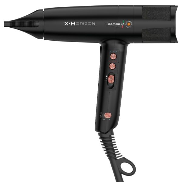 Sèche-cheveux Gamma+ X-Horizon noir Gammapiu