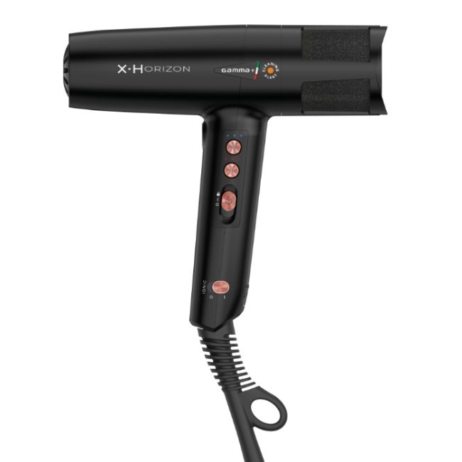 Sèche-cheveux Gamma+ X-Horizon noir Gammapiu