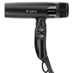 Sèche-cheveux Gamma+ H-Hybrid noir Gammapiu
