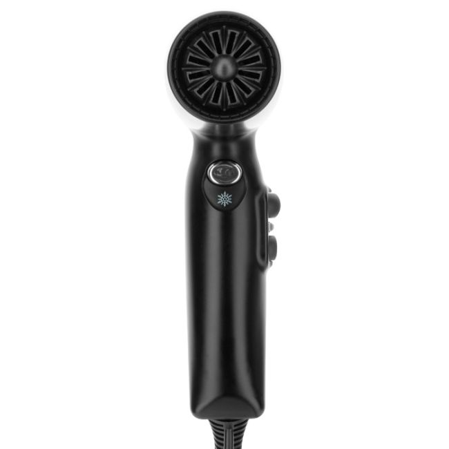 Sèche-cheveux Gamma+ H-Hybrid noir Gammapiu