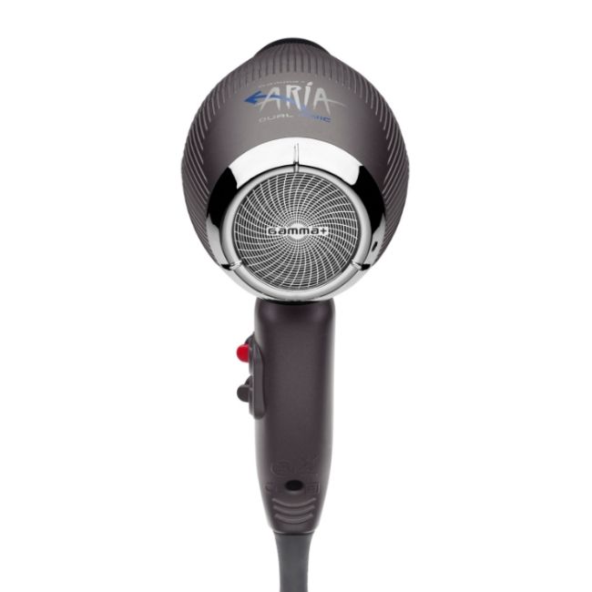 Sèche-cheveux Gamma+ Aria Dual Ionic noir Gammapiu