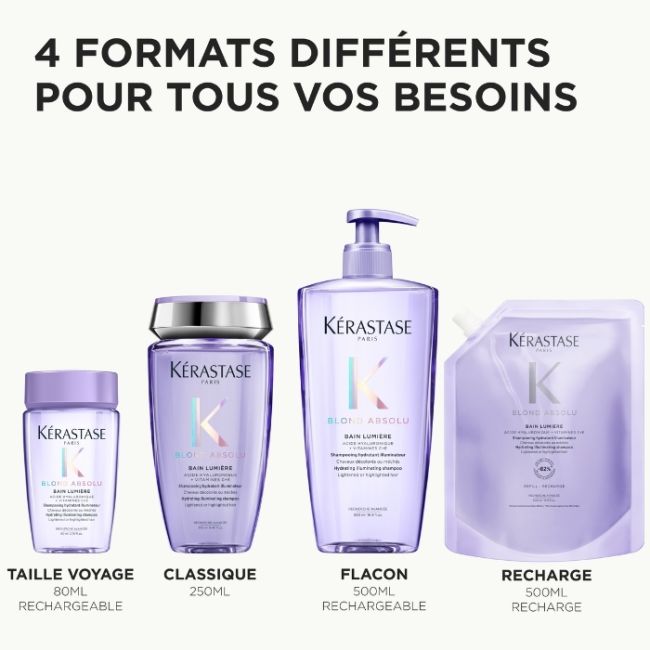 Bain lumière Blond Absolu Kérastase 500ML