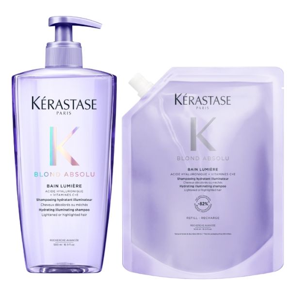 Duo bath light Blond Absolu & refill Kérastase