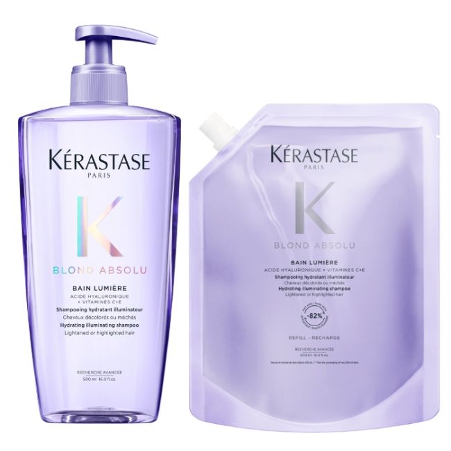 Duo bain lumière Blond Absolu & recharge Kérastase